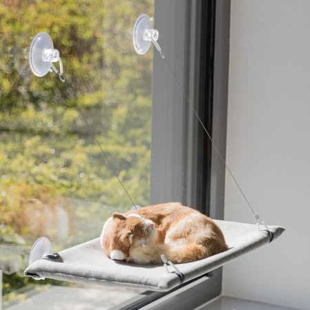 Trixie Window platform Лежак для кошек до 12 кг с креплением на окно (43209)